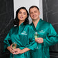 Best Mom and Best Dad Ever Satin Robes