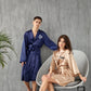Best Mom and Best Dad Ever Satin Robes
