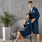 Customized Waffle Knit Robes for Couple