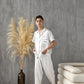Satin Customized Pajama Set for Men - S+L