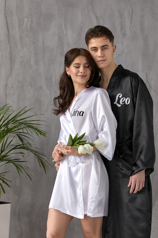 Best Mom and Best Dad Ever Satin Robes2
