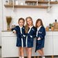 Personalized Spa Plush Bathrobes for Kids