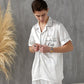 Satin Customized Pajama Set for Men - S+L
