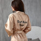 King and Queen Satin Robes
