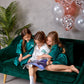 Set of 15 Flower Girl Kids Satin Robes-Script