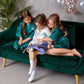 Spa Party Custom Satin Robes for Girls- Script