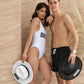 Bride and Groom Matching Swimsuits Couple Set