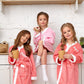 Custom Kids Plush Bathrobes