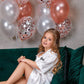 Girls Party Matching Satin Robes- Script