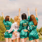 Set of 5 Bridesmaids Satin Robes