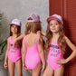 Custom Party One Piece Swimsuits for Kids