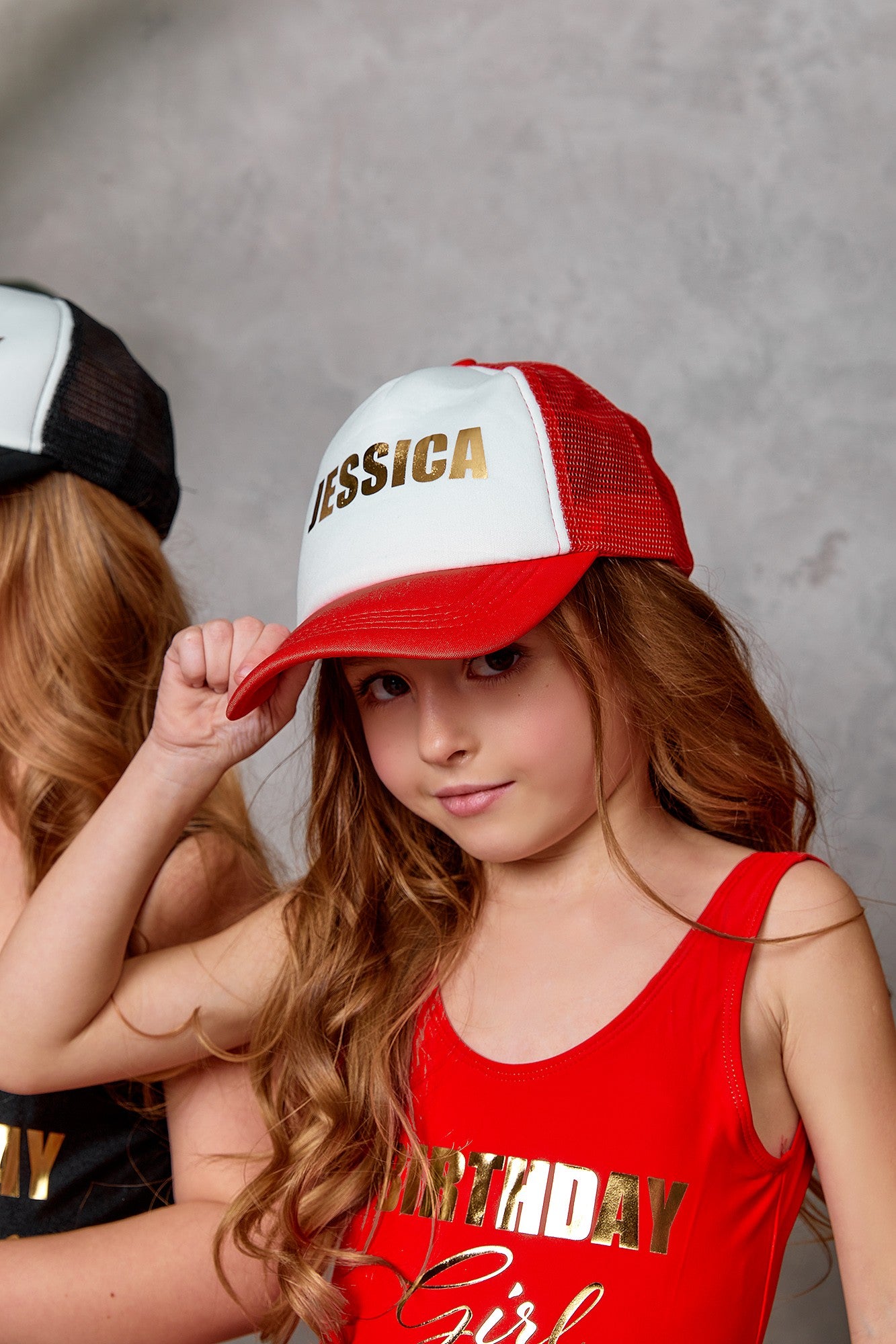 Kids Customized Trucker Hats- Bold