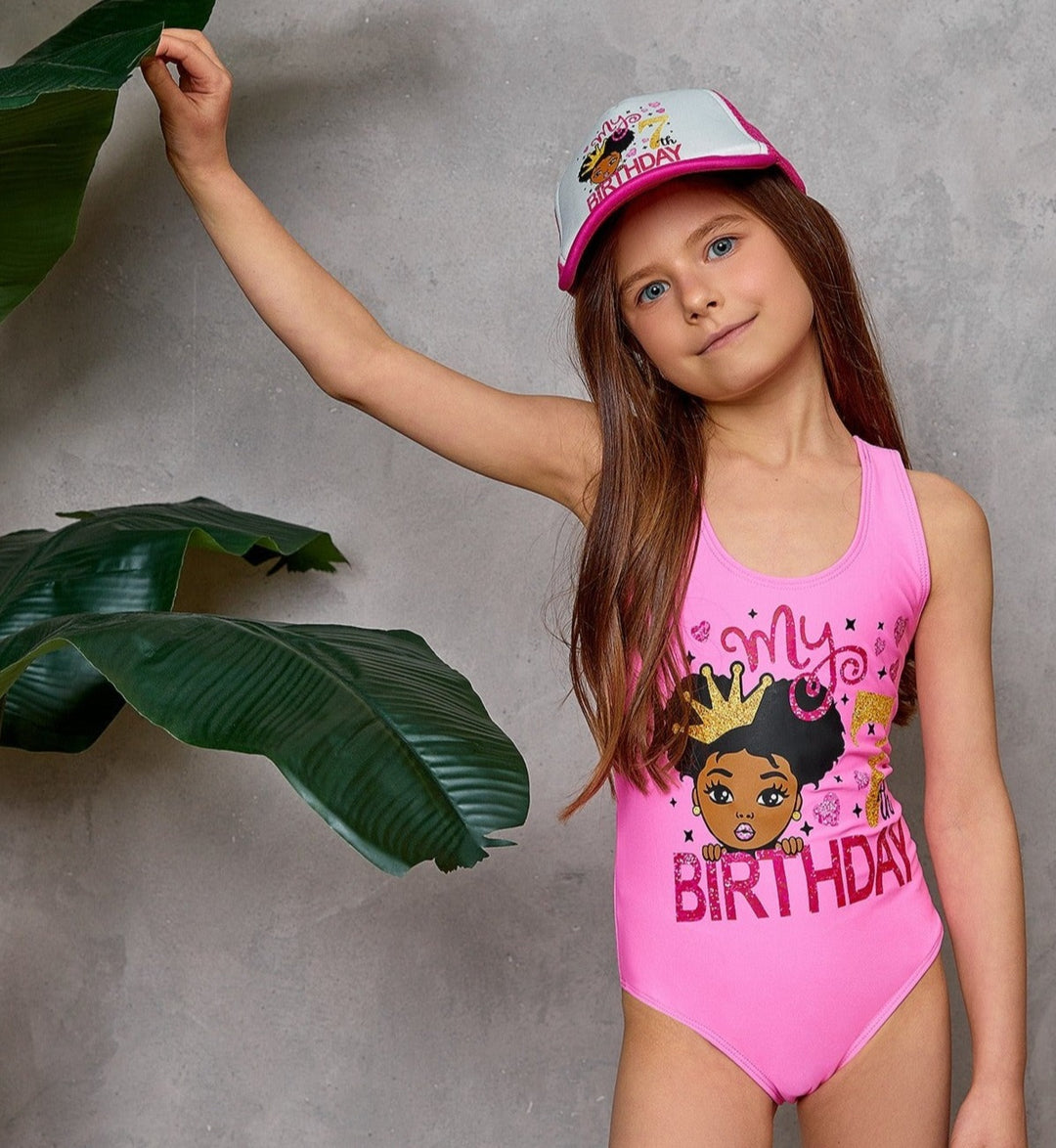 Kids Birthday Princess/Squad Swimsuit, Personalized Kids Swimsuits,  Personalized One Piece Girl Swimsuit, Kids Pool Party Swims, Custom bathing  Suits for Girls, Kids Birthday Swimsuit – Sunny Boutique Miami