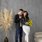 Custom Wedding Faux Leather Jackets for Bride and Groom- autumn