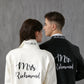 Bridal Custom faux Leather Jacket for Wedding - autumn