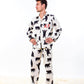 Bear Print Men’s Pajama Set - Men’s Pajamas