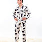 Bear Print Men’s Pajama Set - Men’s Pajamas