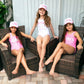 Birthday Girl and Her Squad Kids Swimsuits - Kids Swimsuits