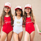 Birthday Princess and Her Squad Custom Swimsuits - Kids 