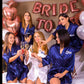Customized Bridesmaids Satin Robes