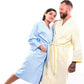 Customized Long Waffle Cotton Robe
