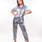 Bridal Shower Bridesmaid Custom Pajama Set Short 