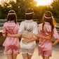 Bridal Shower Custom Pajama Set Short Sleeves+Shorts - 
