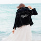 Bridal Studded Denim Jacket - Custom jackets