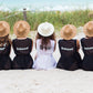 Bride and Bridesmaids Custom Beach Long Cover Ups - Beach 