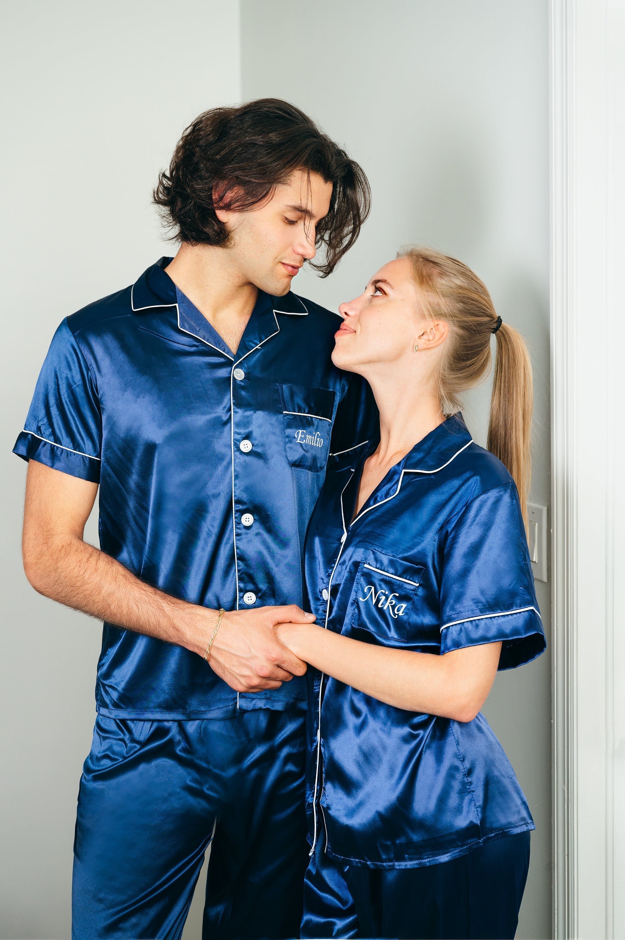 Bride and best sale groom pajamas