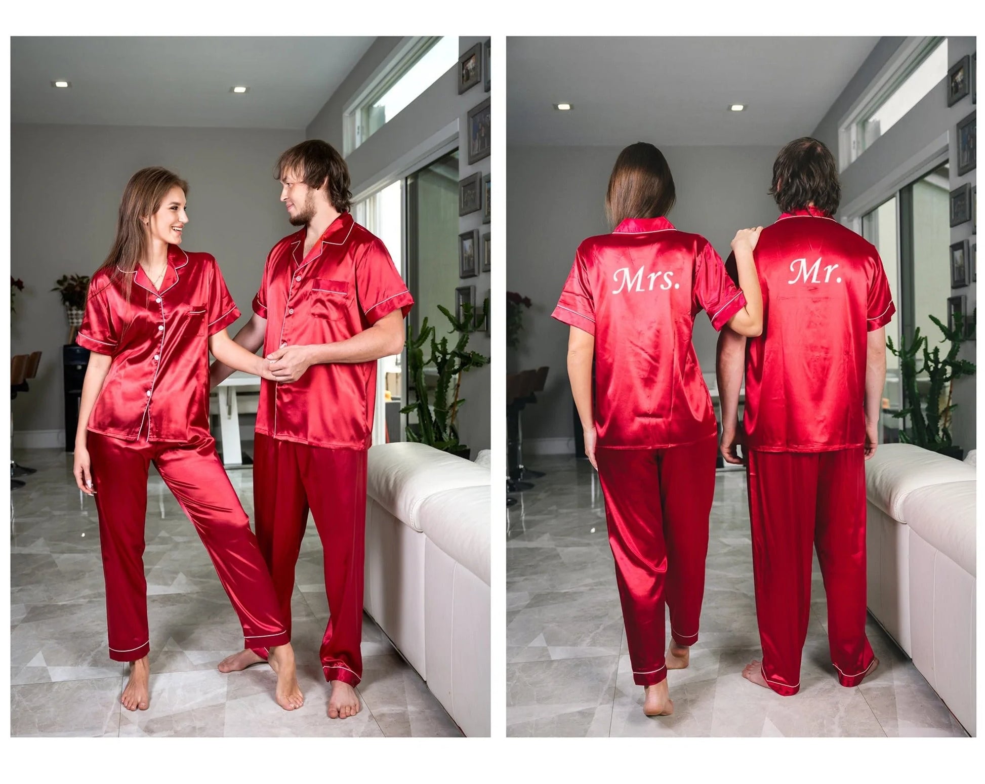 Dossy couple best sale pajama set