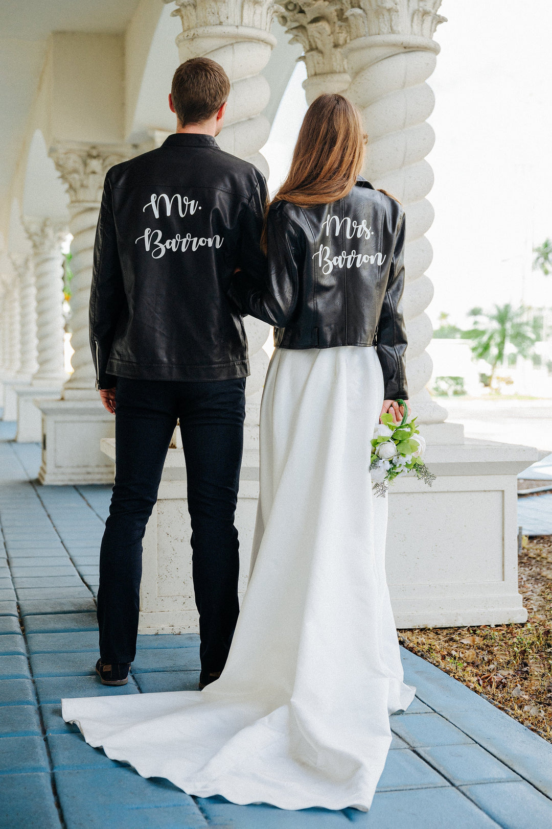Bridal Custom Faux Leather Jacket Sunny Boutique Miami Bridal Custom Faux Leather Jacket Sunny Boutique Miami