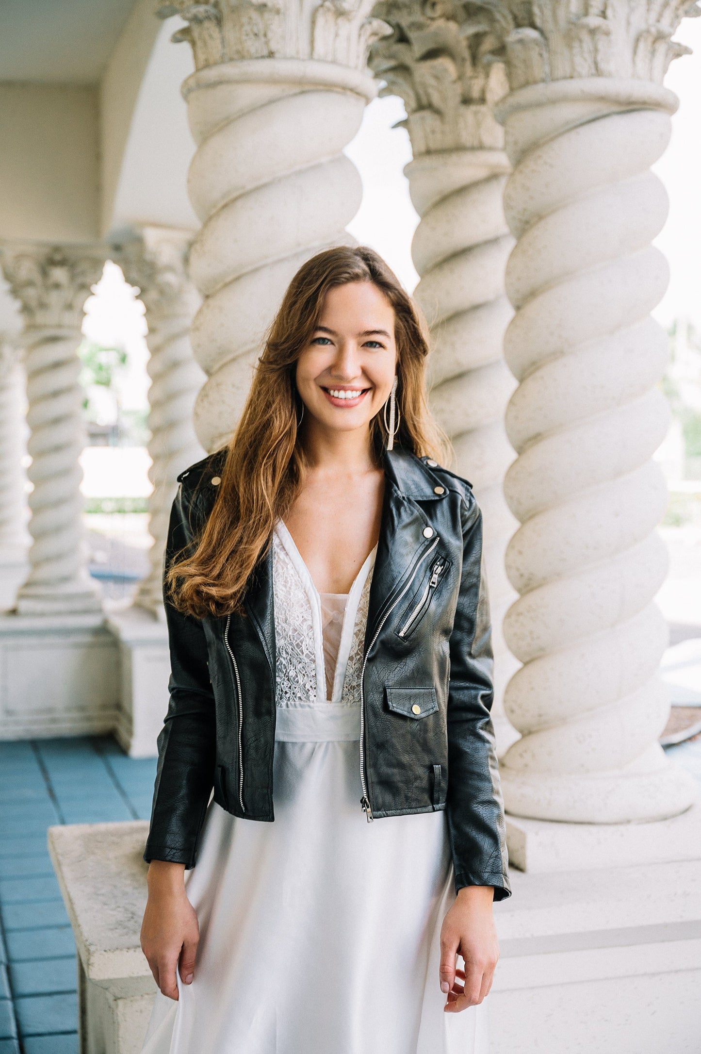 Bride Custom Leather Jacket - Custom jackets