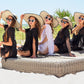 Bride Squad Custom Beach Cover Up with Tassels - Beach Cover