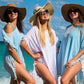 Bridesmaid Beach Cover Up with Tassels - Beach Cover Up