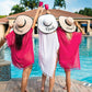 Bridesmaid Beach Cover Up with Tassels - Beach Cover Up