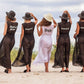 Bridesmaid Neon Beach Long Cover Up - Beach Cover Up