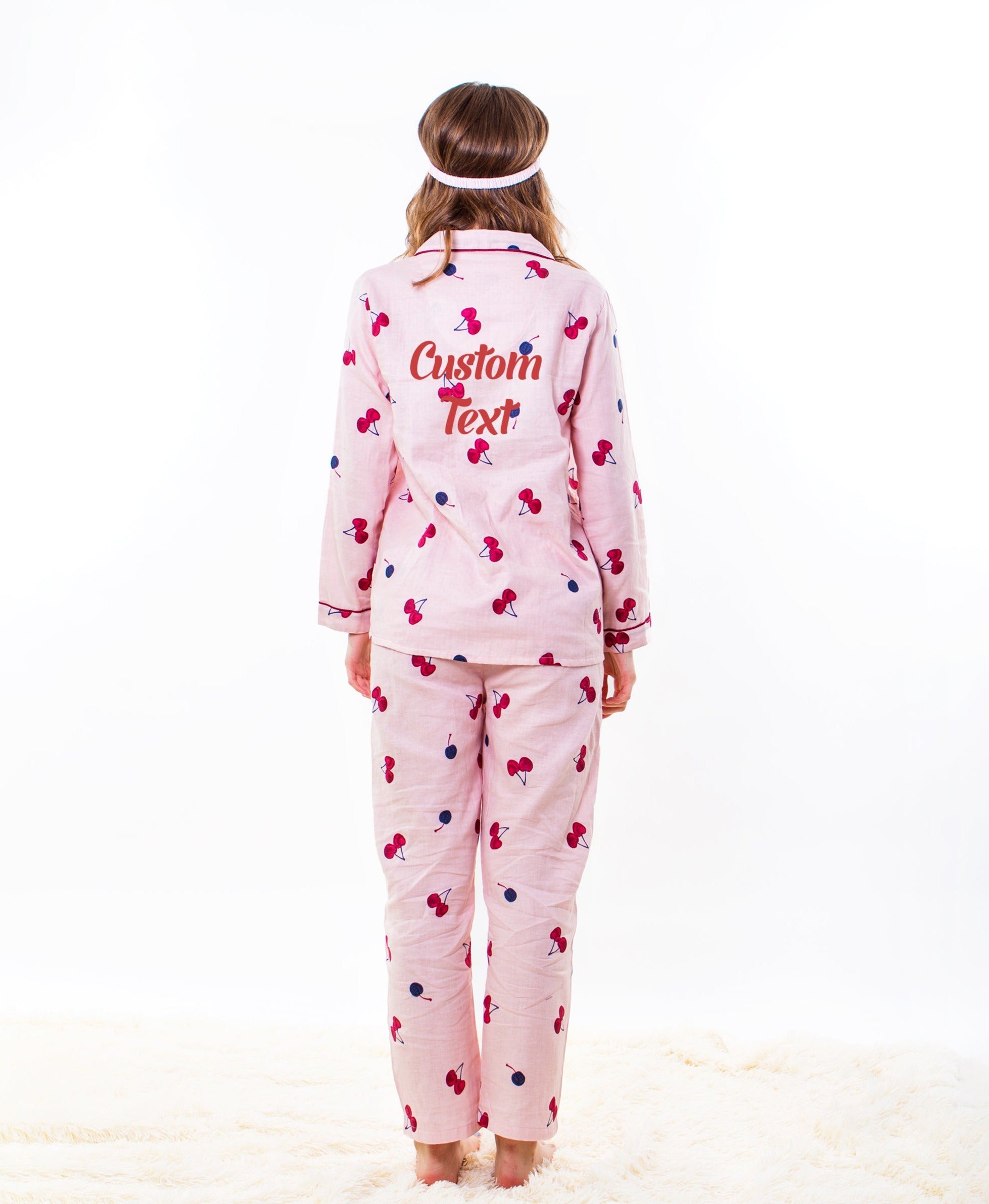 Cherry pyjamas new arrivals