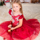 Christmas Girl Lace Dress - Kids clothes