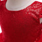 Christmas Girl Sequin Dress - Kids clothes