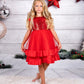 Christmas Girl Sequin Dress - Kids clothes