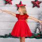 Christmas Sequin Tutu Skirt Dress for Girls - Kids clothes
