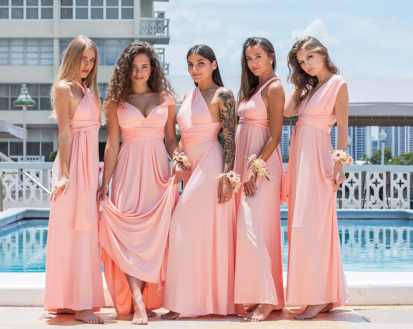Bridesmaid Infinity Convertible Dress