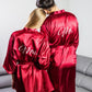 Matching Satin Robes Groom and Bride - women’s robes