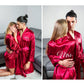 Matching Satin Robes Groom and Bride - women’s robes