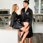 Matching Satin Robes Groom and Bride - women’s robes