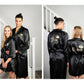 Matching Satin Robes Groom and Bride - women’s robes