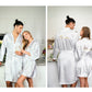 Matching Satin Robes Groom and Bride - women’s robes