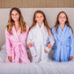Custom Bathrobes Strong for Spa Kids party or sleepover 
