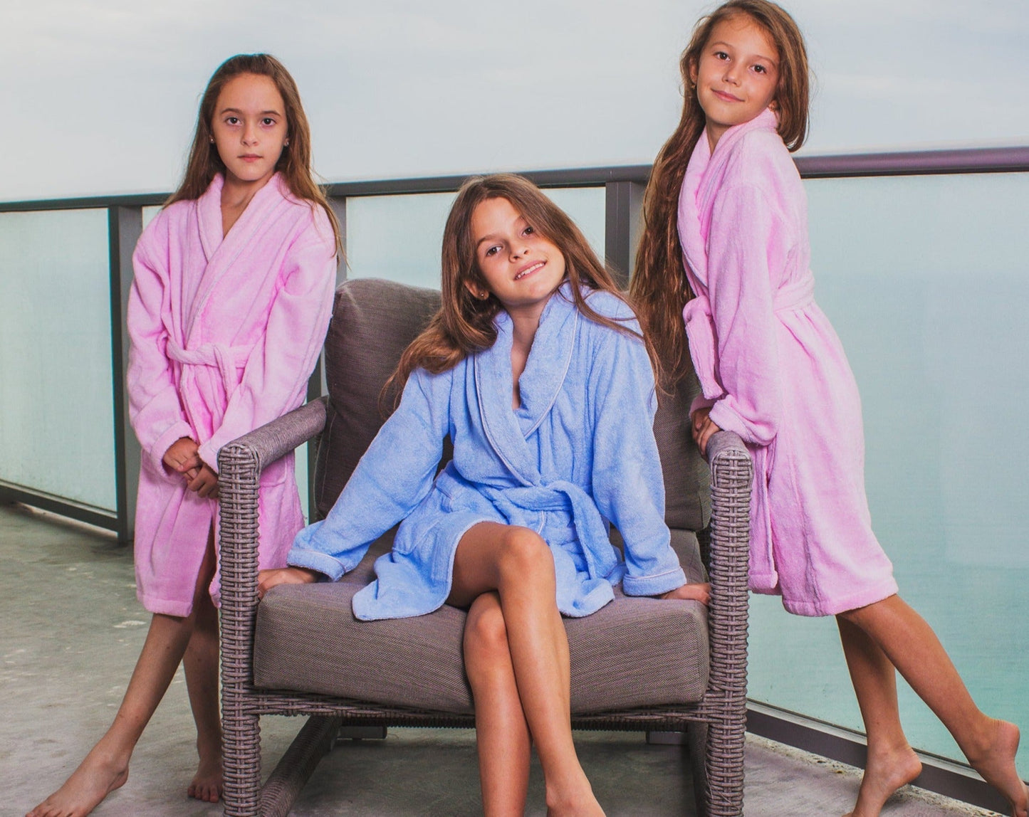Custom Bathrobes Strong for Spa Kids party or sleepover 